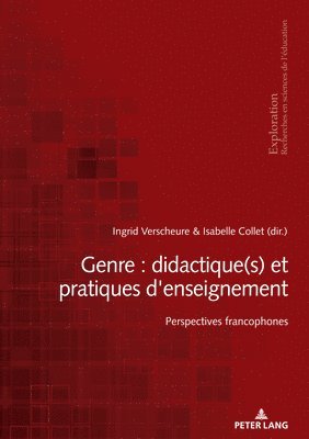bokomslag Genre : didactique(s) et pratiques d'enseignement