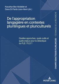 bokomslag De l'appropriation langagire en contextes plurilingues et pluriculturels