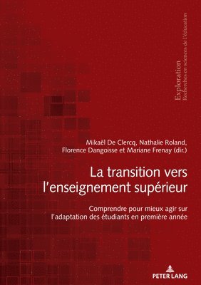 bokomslag La transition vers l'enseignement superieur