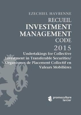 Recueil Investment Management Code - Tome 3 1