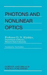 bokomslag Photons Nonlinear Optics