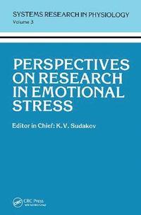 bokomslag Perspectives on Research in Emotional Stress