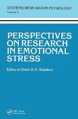 bokomslag Perspectives on Research in Emotional Stress