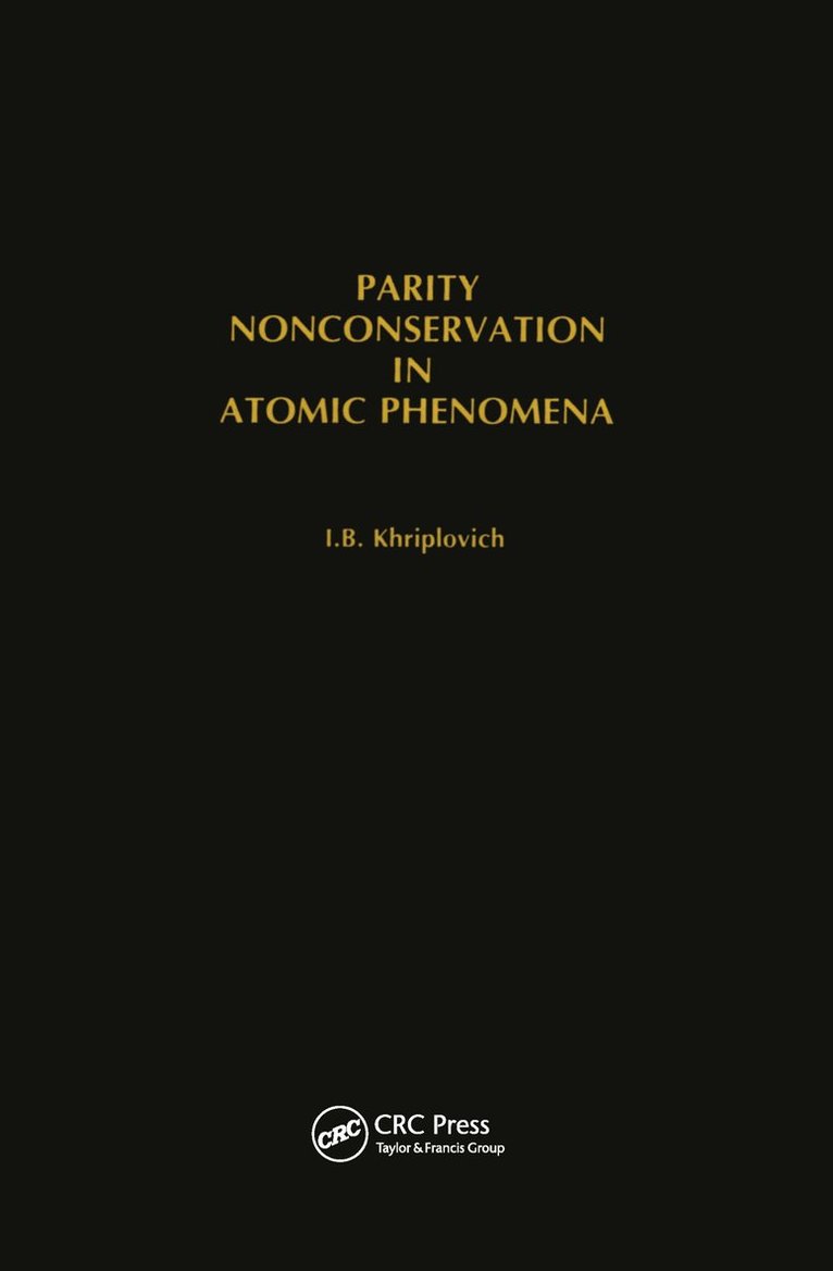 Parity Nonconservation in Atomic Phenomena