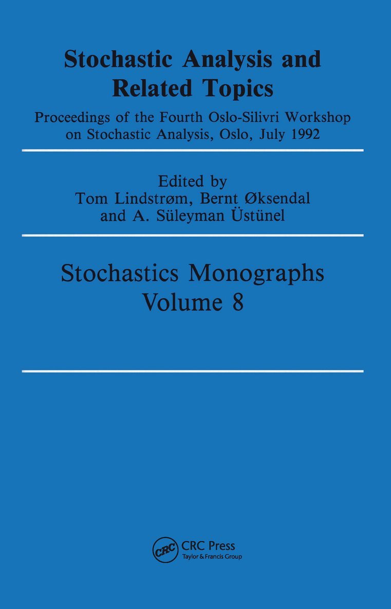 Stochastic Analysis and Related Topics 1