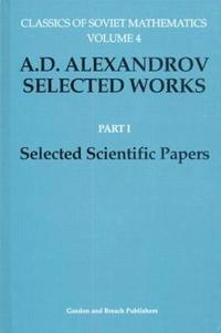bokomslag A. D. Alexandrov Selected Works Part I