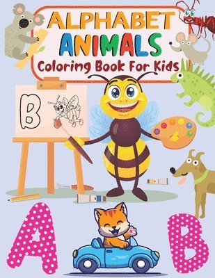 bokomslag Animal Alphabet Coloring for Kids