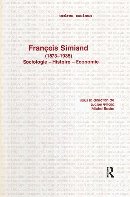 bokomslag Francois Simiand (1873-1935):S