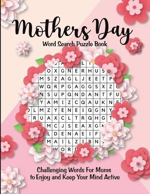 bokomslag Mother's Day Word Search Puzzle Book