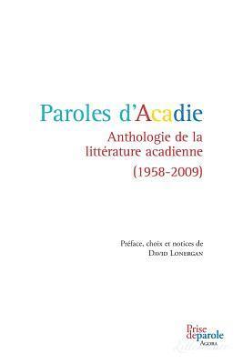 David Lonergan - Paroles d'Acadie, Häftad