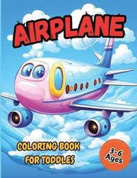 bokomslag Airplane Coloring Book For Toddler