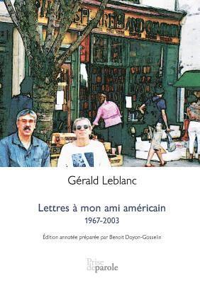 Lettres  mon ami amricain 1