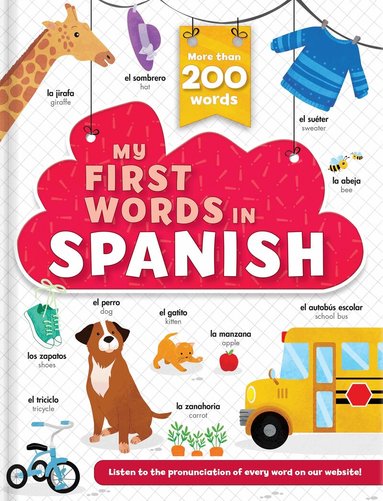 Corinne Delporte - My First Words in Spanish, Kartonnage