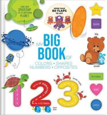 bokomslag Touch, Trace, and Learn!: My Big Book of Colors, Shapes, Numbers, & Opposites
