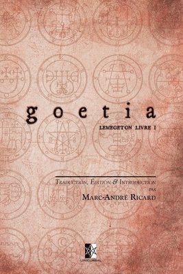 Marc-André Ricard - Goetia, Häftad