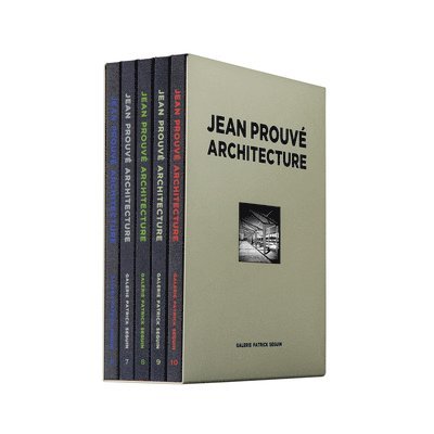 Jean Prouve - 5 Volume Box Set. 6,7,8,9,10 1