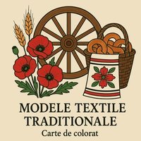bokomslag Modele Textile Tradi?ionale - Carte de Colorat pentru Adul?i