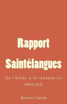 bokomslag Rapport Saintélangues: De l'échec à la réussite en ANGLAIS