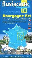 bokomslag Fluviacarte 19 Bourgogne Est