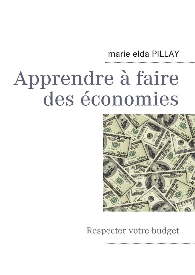 Apprendre  faire des conomies 1