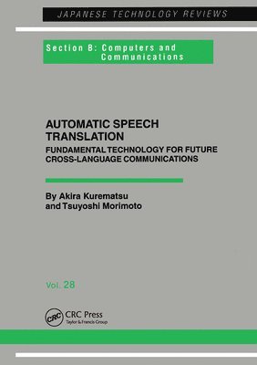 bokomslag Automatic Speech Translation
