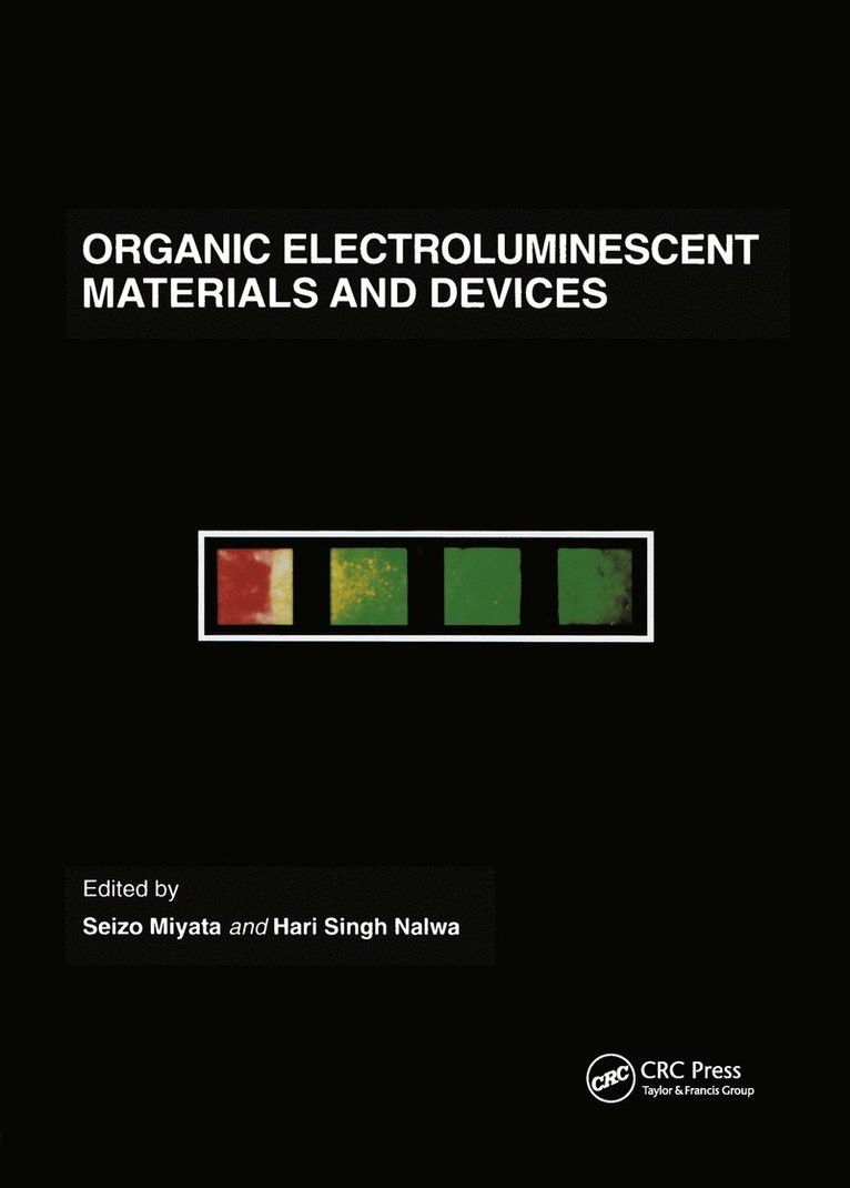 Organic Electroluminescent Materials and Devices 1