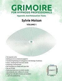 bokomslag Grimoire for hypnosis professionals