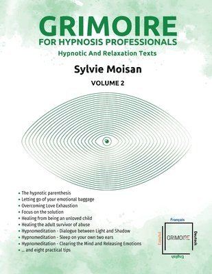 bokomslag Grimoire for hypnosis professionals