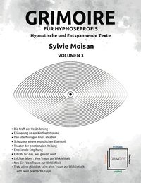 bokomslag Grimoire fr Hypnoseprofis hypnotische und Entspannende Texte - Volumen 3