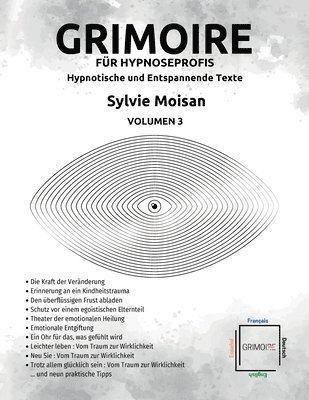 bokomslag Grimoire fr Hypnoseprofis hypnotische und Entspannende Texte - Volumen 3