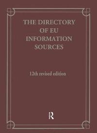 bokomslag Directory Of EU Information Sources
