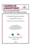 Auguste Moussirou-Mouyama, Mylene Eyquem-Lebon, Valentin Feussi - Hétérogénéité sociolinguistique et didactique du français, Häftad