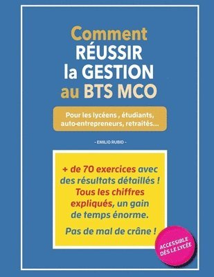 bokomslag Comment reussir la gestion au BTS MCO