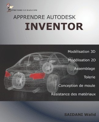 bokomslag Apprendre Autodesk Inventor