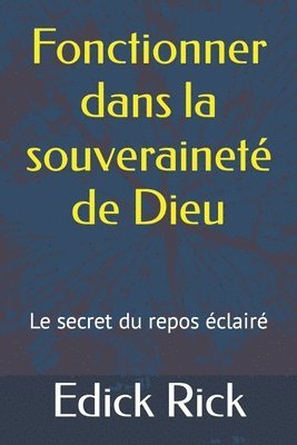 bokomslag Fonctionner dans la souverainté de Dieu