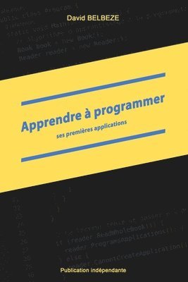 bokomslag Apprendre  programmer ses premires applications