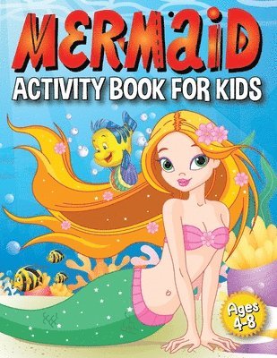 bokomslag Mermaid Activity Book for Kids