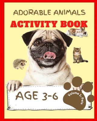 Adorable Animals Activity Book Volume 1 1