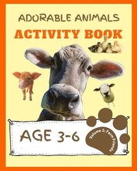 bokomslag Adorable Animals Activity Book Volume 2