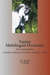 bokomslag Equine Multilingual Dictionary