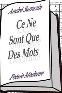 bokomslag Ce ne sont que des mots