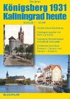 bokomslag Stadtplan Königsberg 1931 / Kaliningrad heute 1:12.000