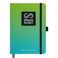 bokomslag DRANBLEIBEN Erfolgsjournal, Fresh Green