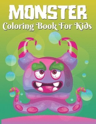 bokomslag Monster Coloring Book for Kids