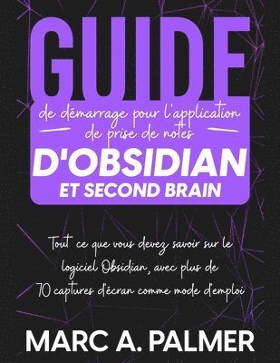 bokomslag Guide de dmarrage pour l'application de prise de notes d'Obsidian et Second Brain