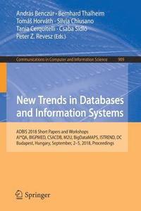 bokomslag New Trends in Databases and Information Systems