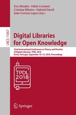 Digital Libraries for Open Knowledge 1