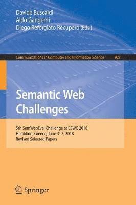 bokomslag Semantic Web Challenges