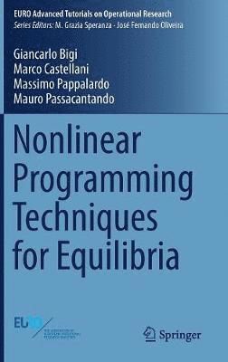 Nonlinear Programming Techniques for Equilibria 1