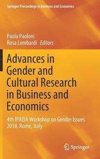 bokomslag Advances in Gender and Cultural Research in Business and Economics
